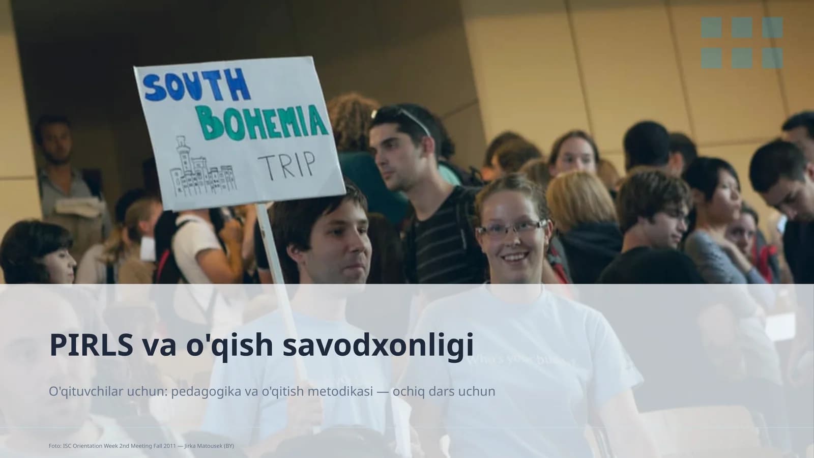 PIRLS va o'qish savodxonligi