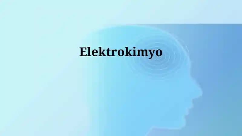 Elektrokimyo