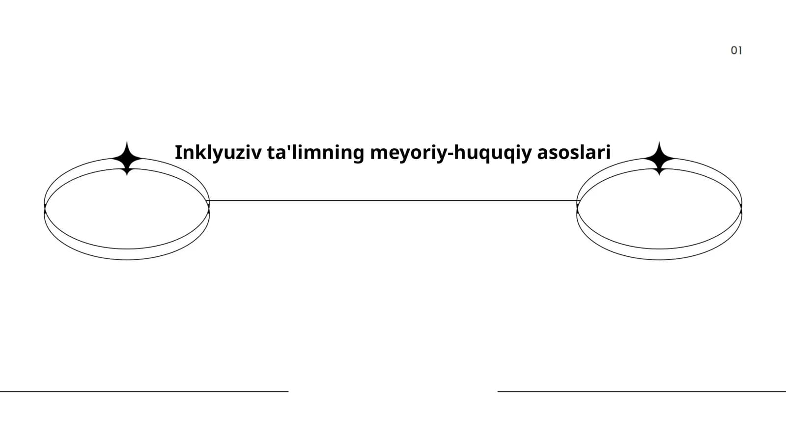Inklyuziv ta'limning meyoriy-huquqiy asoslari