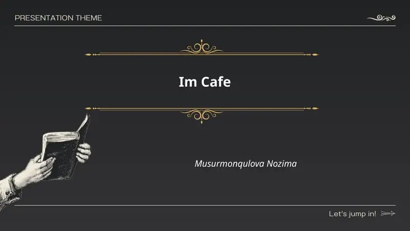 Im Cafe