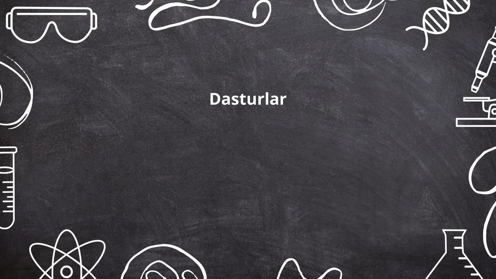 Dasturlar