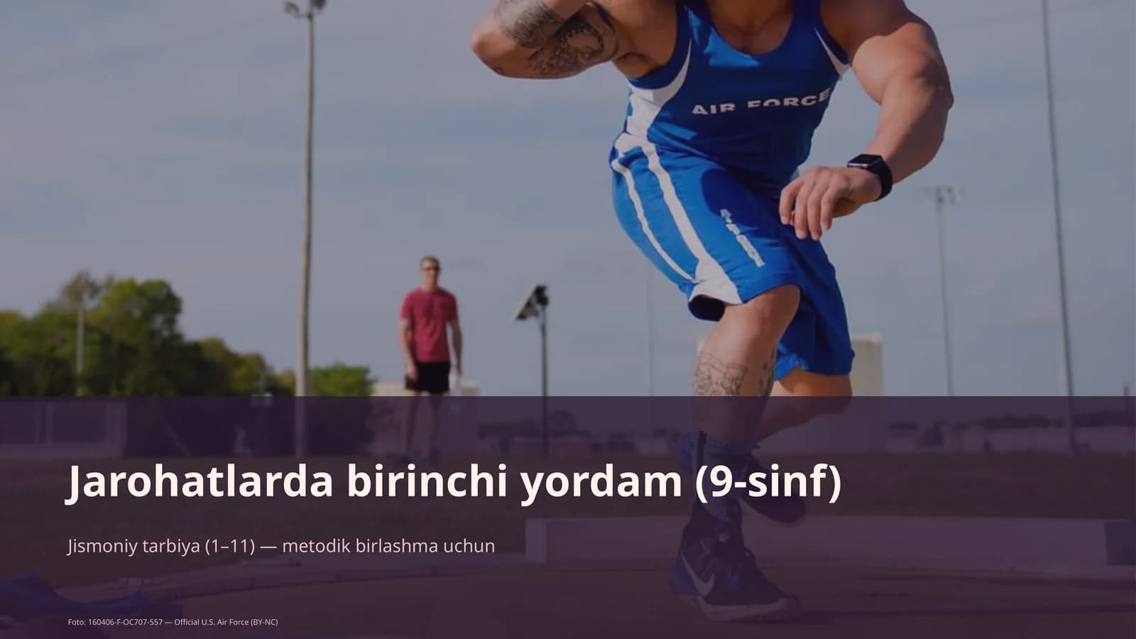 Jarohatlarda birinchi yordam (9-sinf)