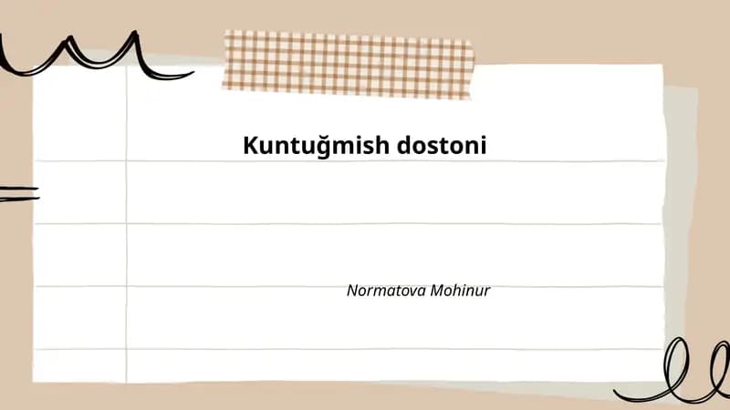 Kuntuğmish dostoni
