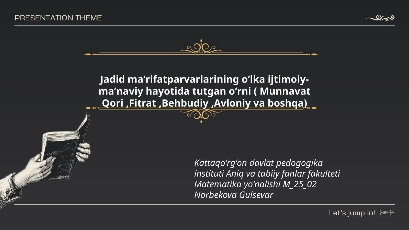 Matematika yoʻnalishi M_25_02