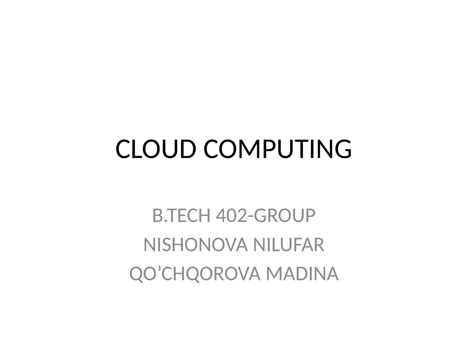 OPEN SOURCE SOFTWARE PLATFORMS FOR PRIVATE CLOUD