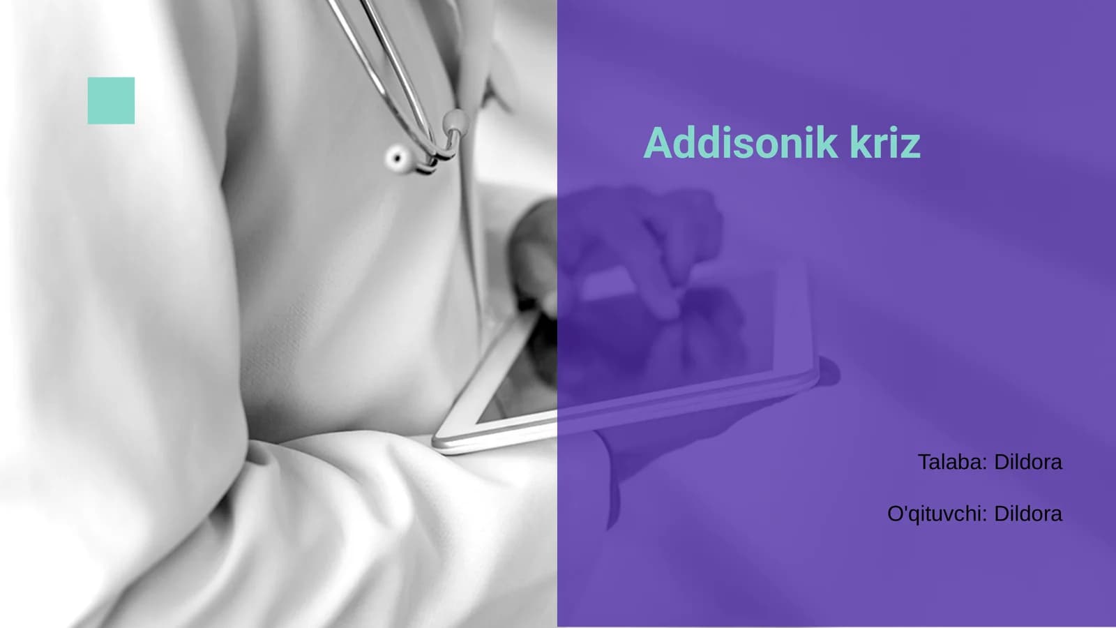 Addisonik kriz