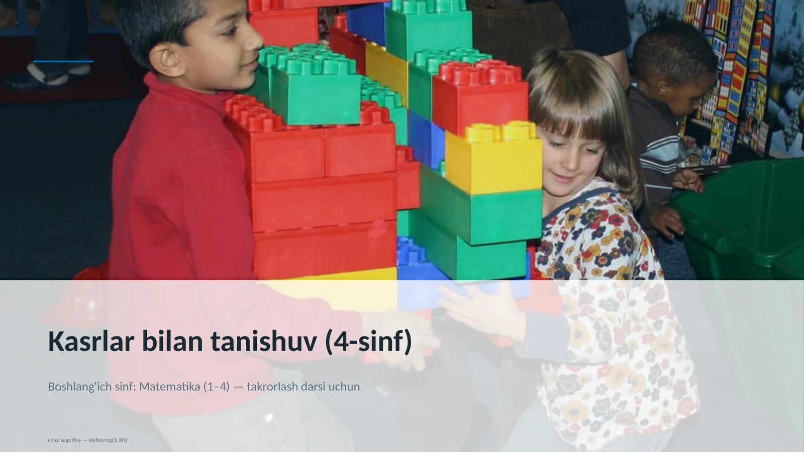 Kasrlar bilan tanishuv (4-sinf)