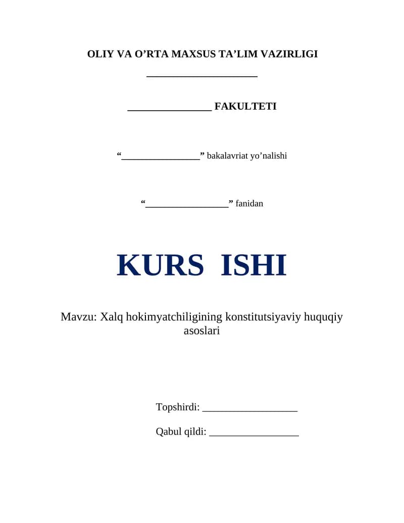 Xalq hokimyatchiligining huquqlari