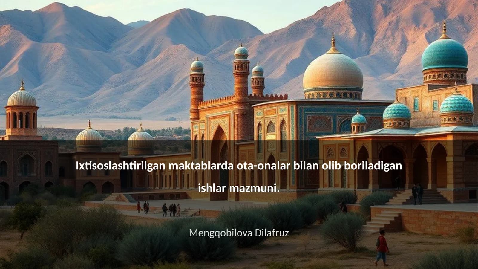Mengqobilova Dilafruz
