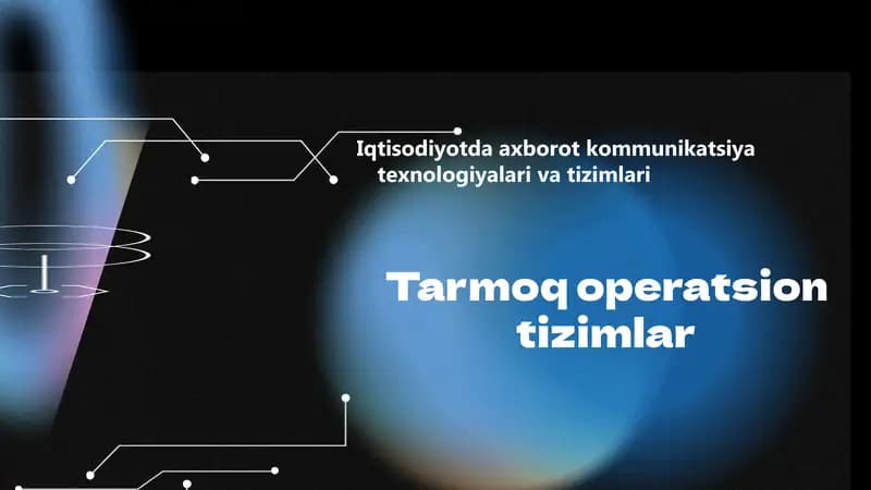 Tarmoq operatsion tizimlar