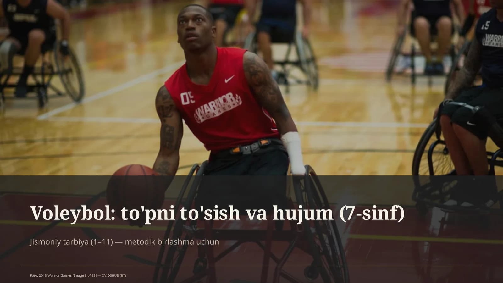 Voleybol: to'pni to'sish va hujum (7-sinf)