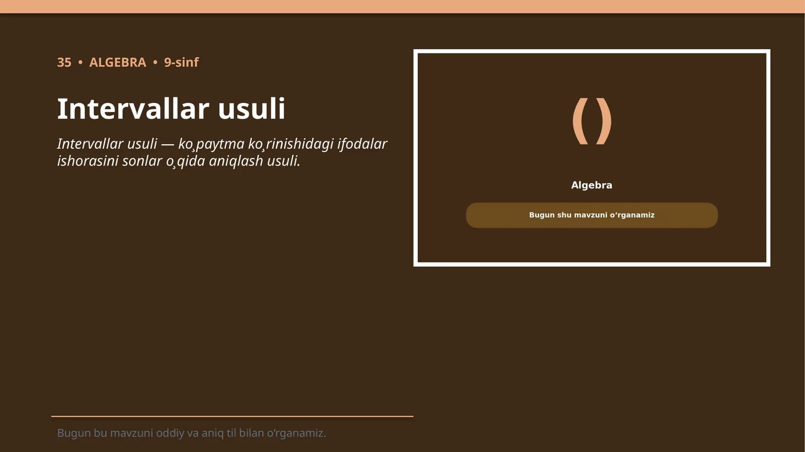 Intervallar usuli