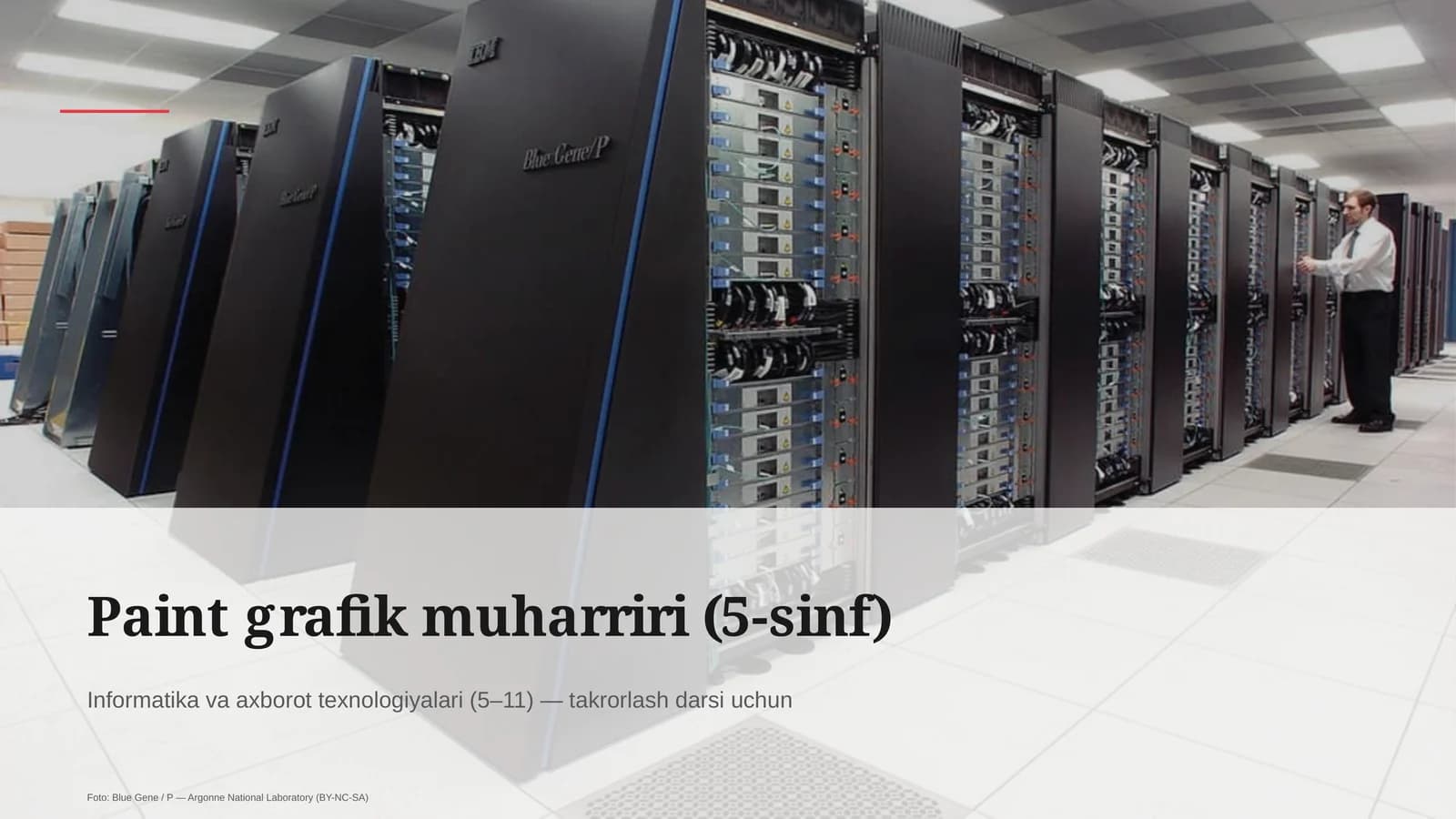 Paint grafik muharriri (5-sinf)