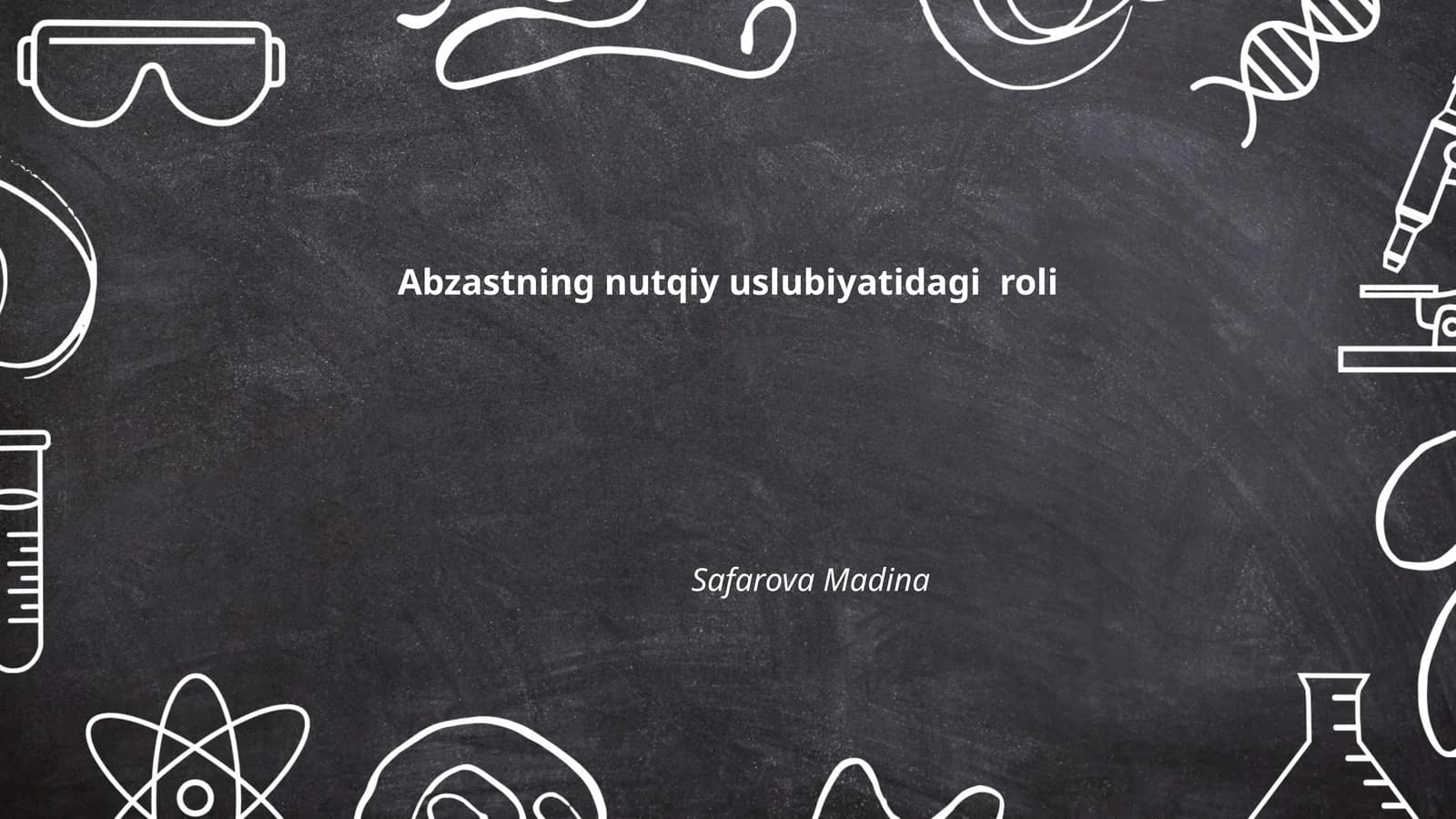 Abzastning nutqiy uslubiyatidagi roli