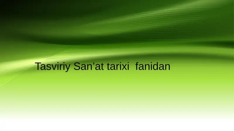 Naqqoshlik san’ati