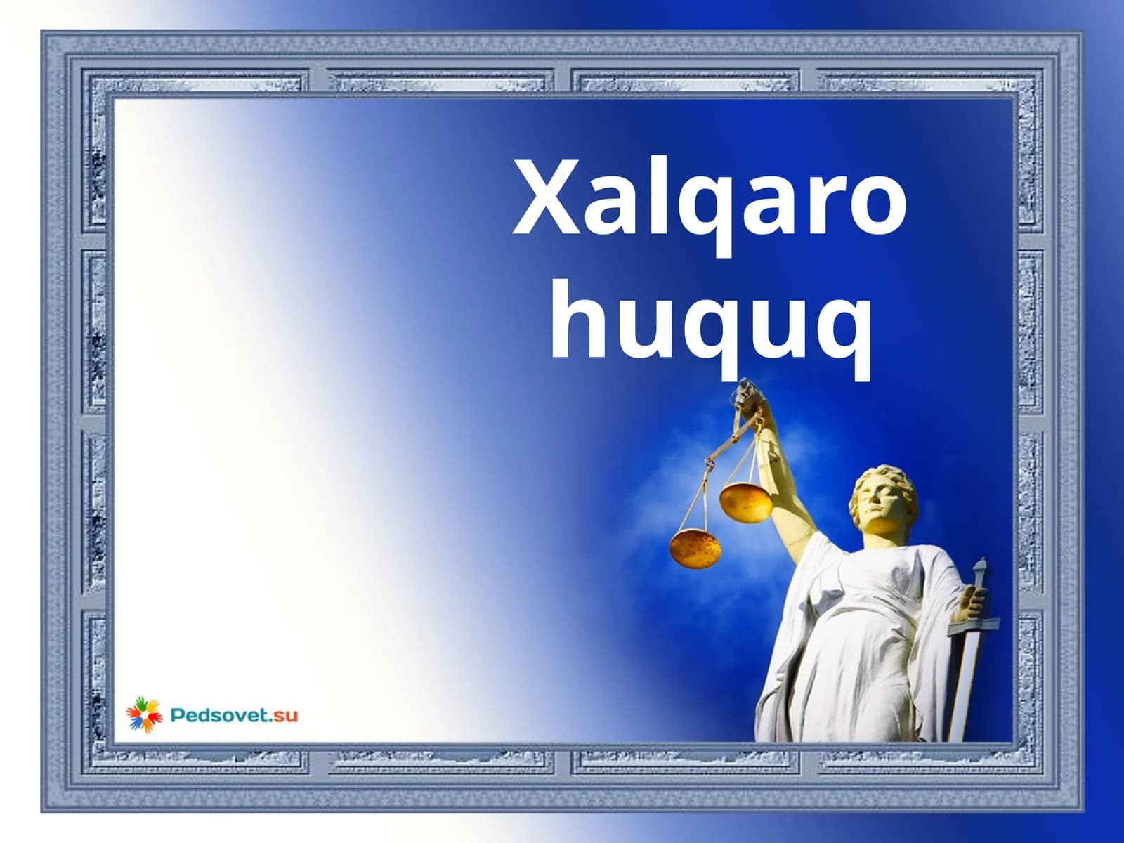 Xalqaro huquq