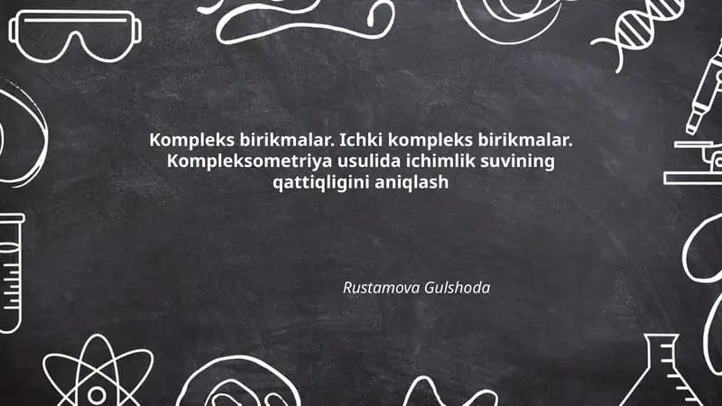 Kompleks birikmalar