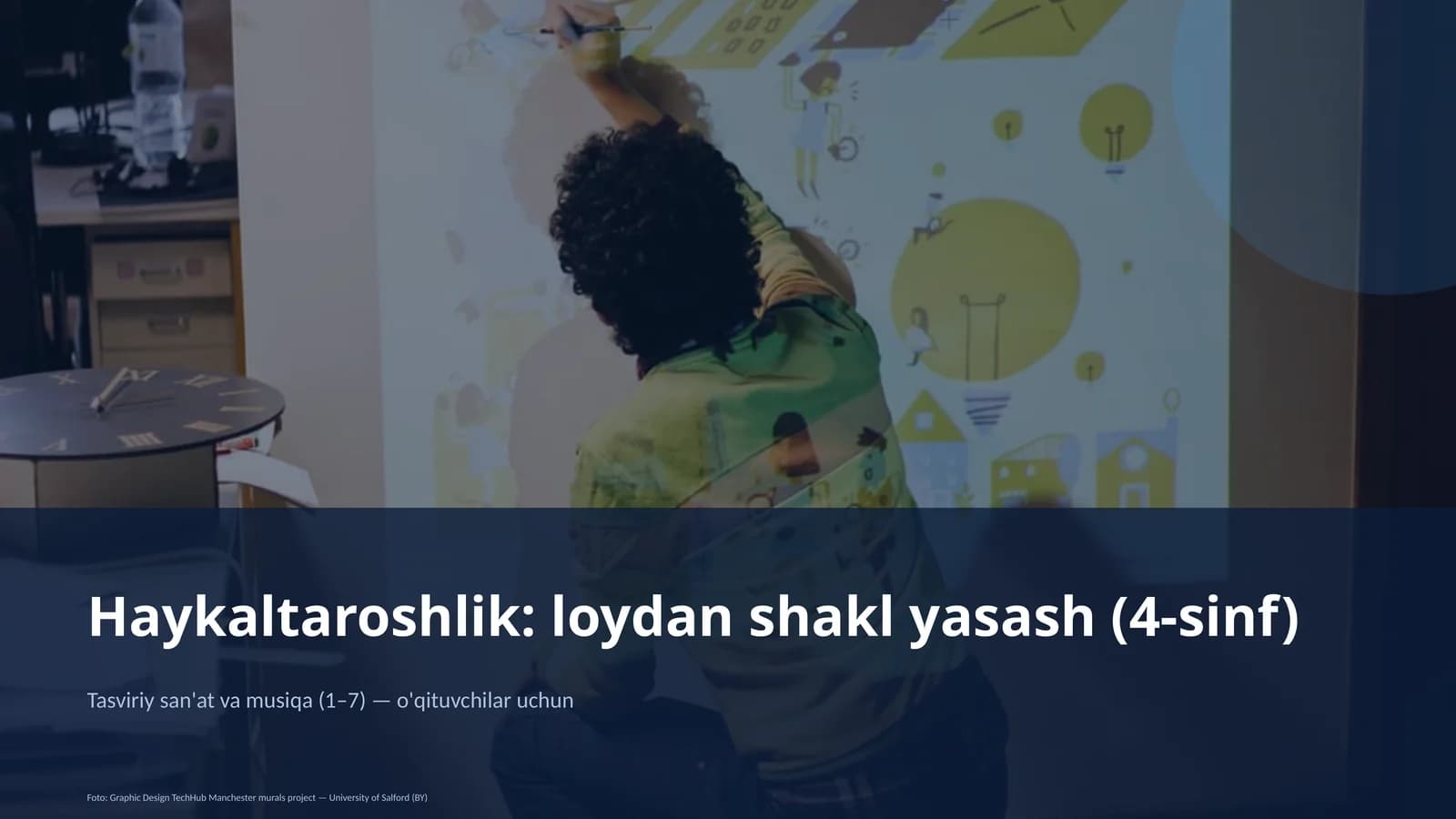 Haykaltaroshlik: loydan shakl yasash (4-sinf)