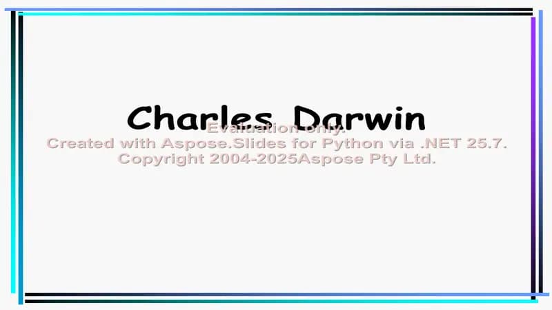 Charles Darwin