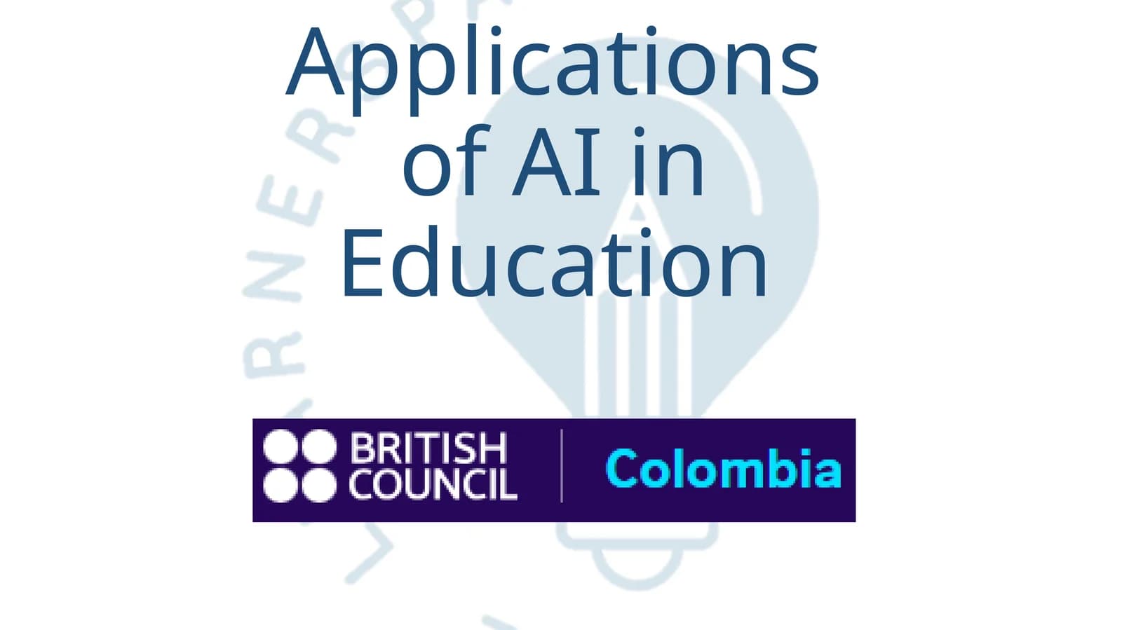 Applicationsof AI in Education