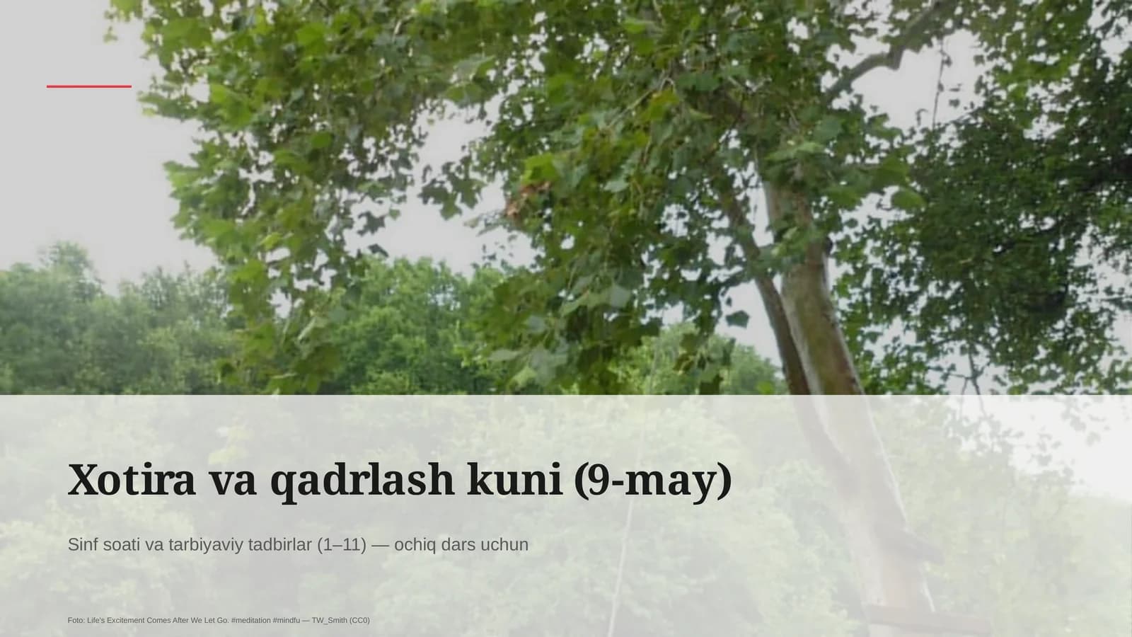 Xotira va qadrlash kuni (9-may)