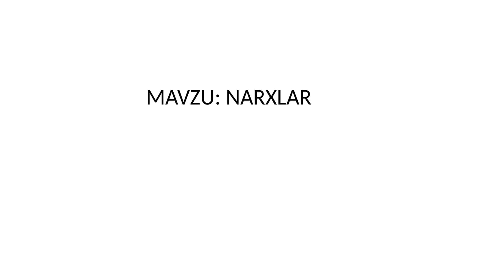 NARXLAR