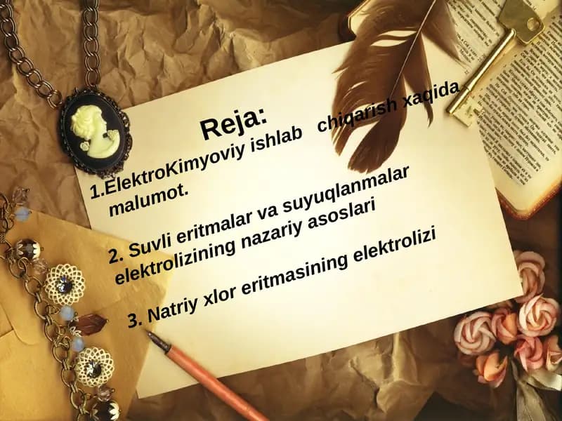 ElektroKimyoviy ishlab chiqarish