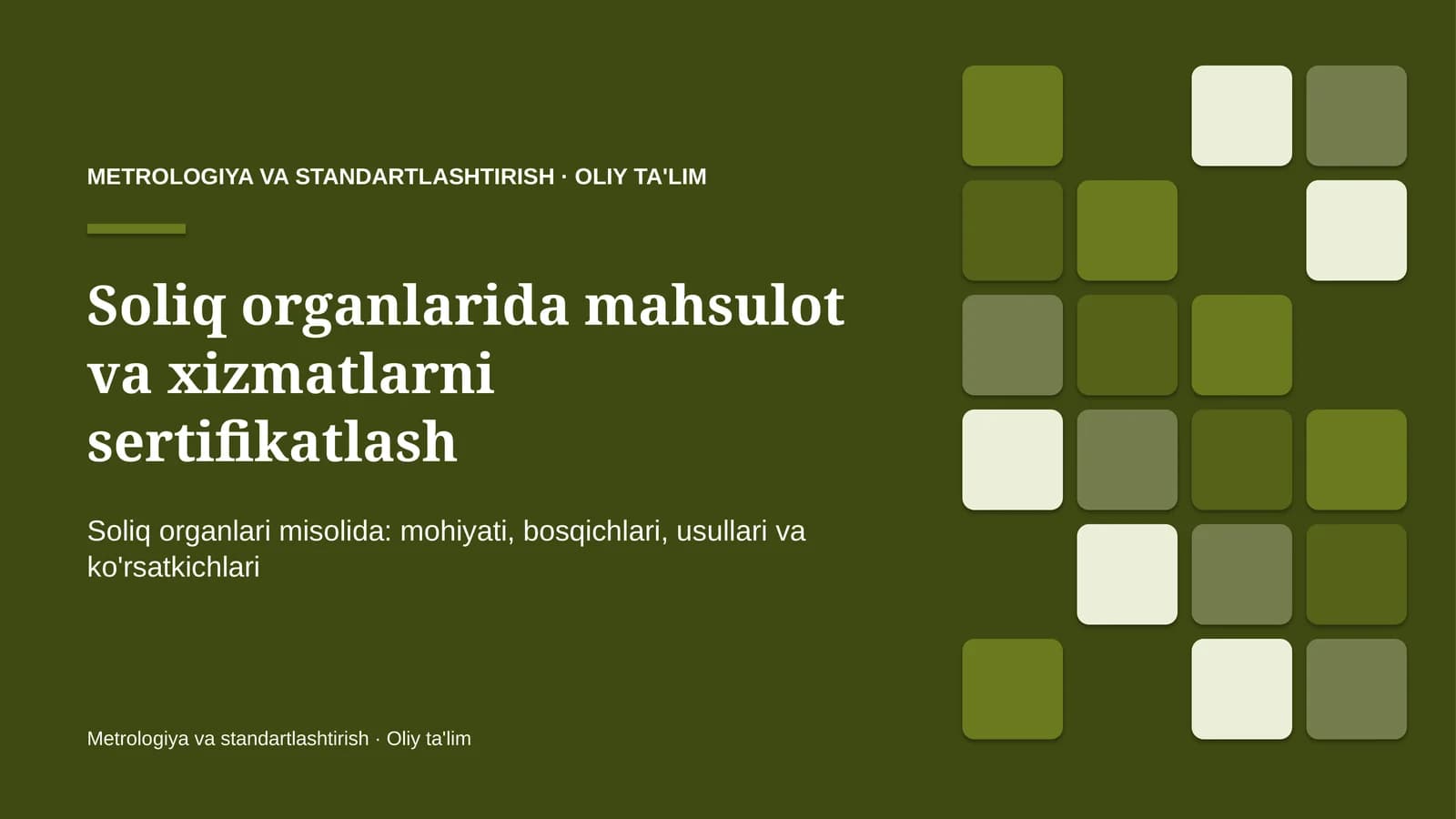 soliq organlarida mahsulot va xizmatlarni sertifikatlash 4176