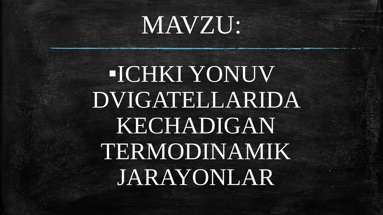 Ichki yonuv dvigatellari