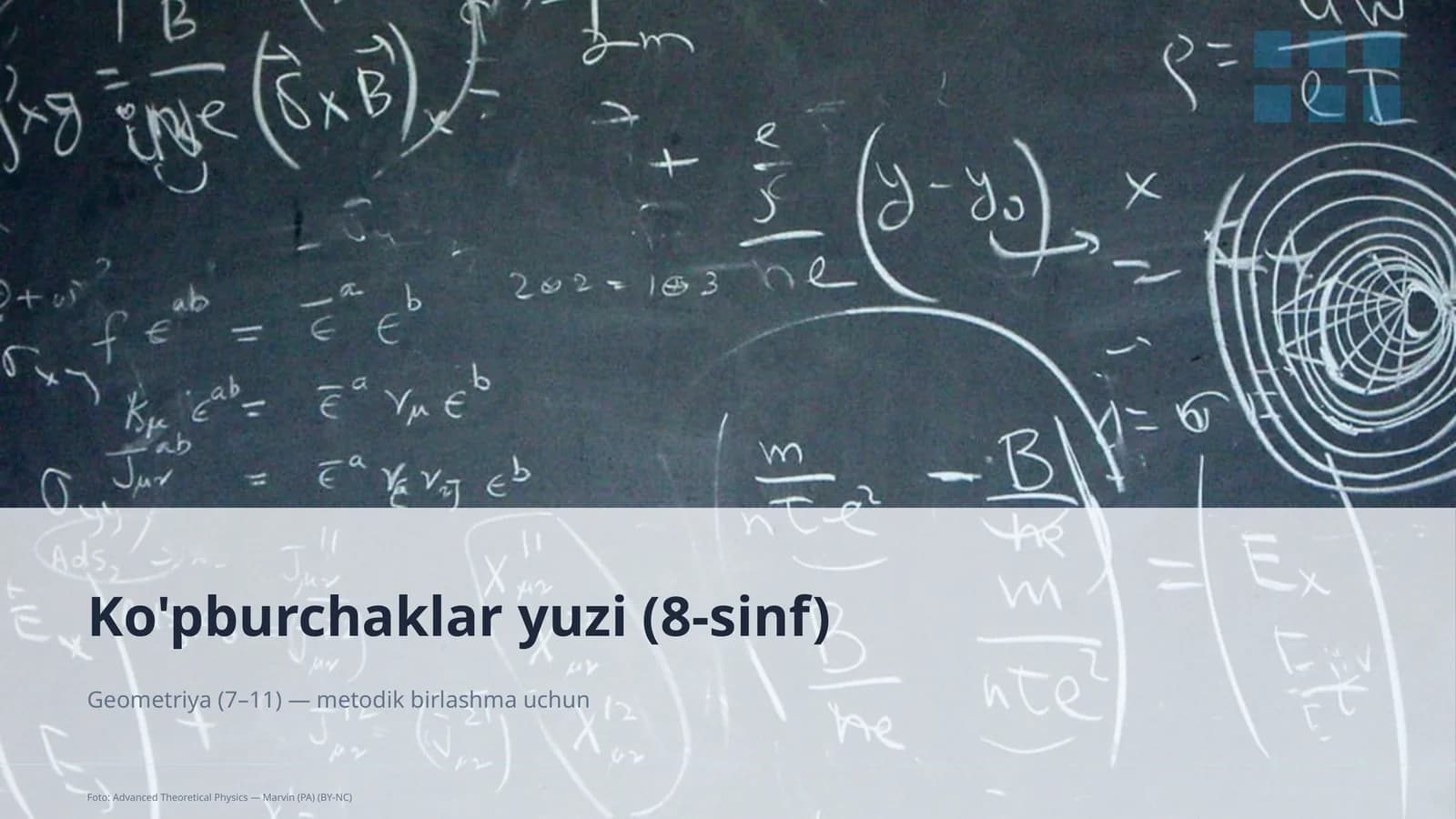 Ko'pburchaklar yuzi (8-sinf)