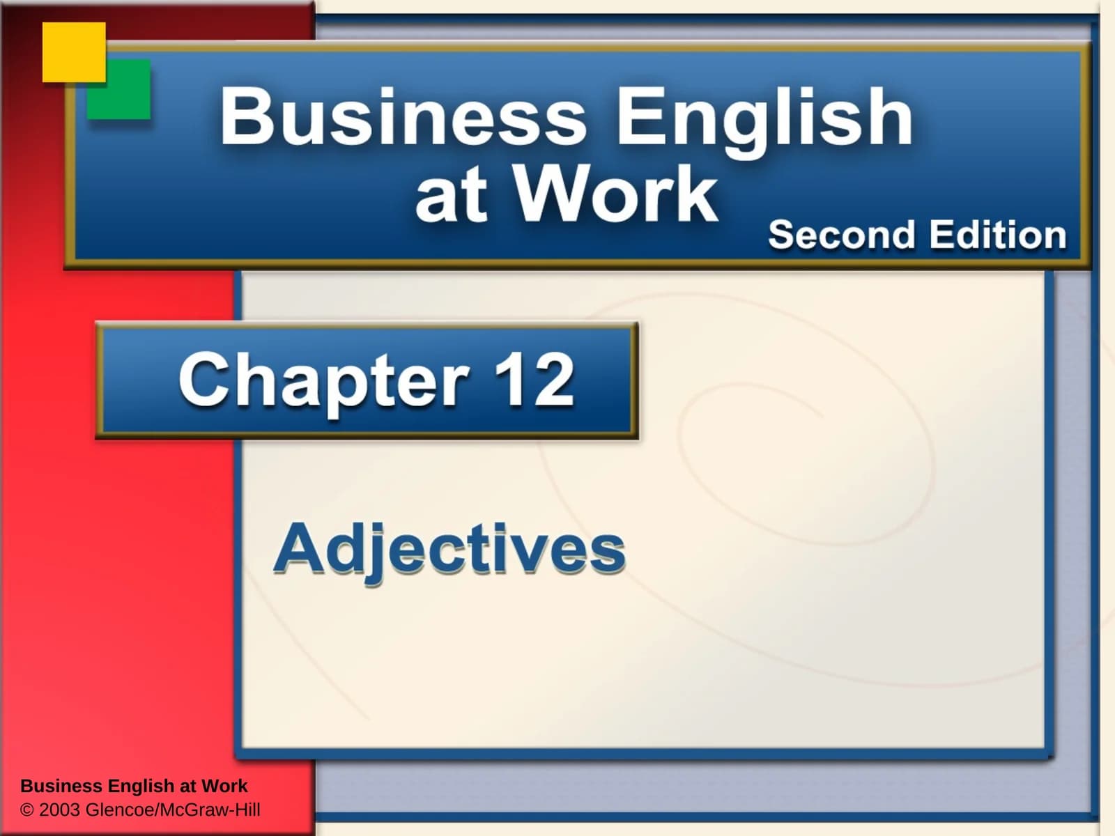 Adjective