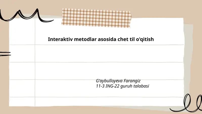 Dialogik o'qitish metodlari