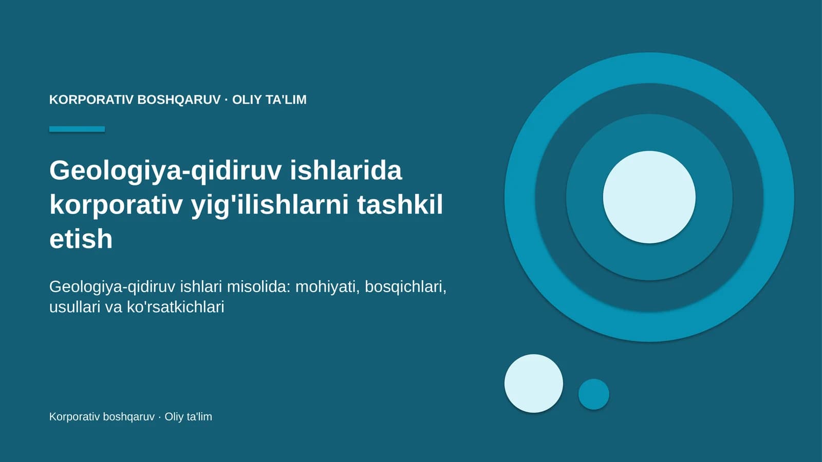 geologiya qidiruv ishlarida korporativ yig'ilishlarni tashkil etish 8452