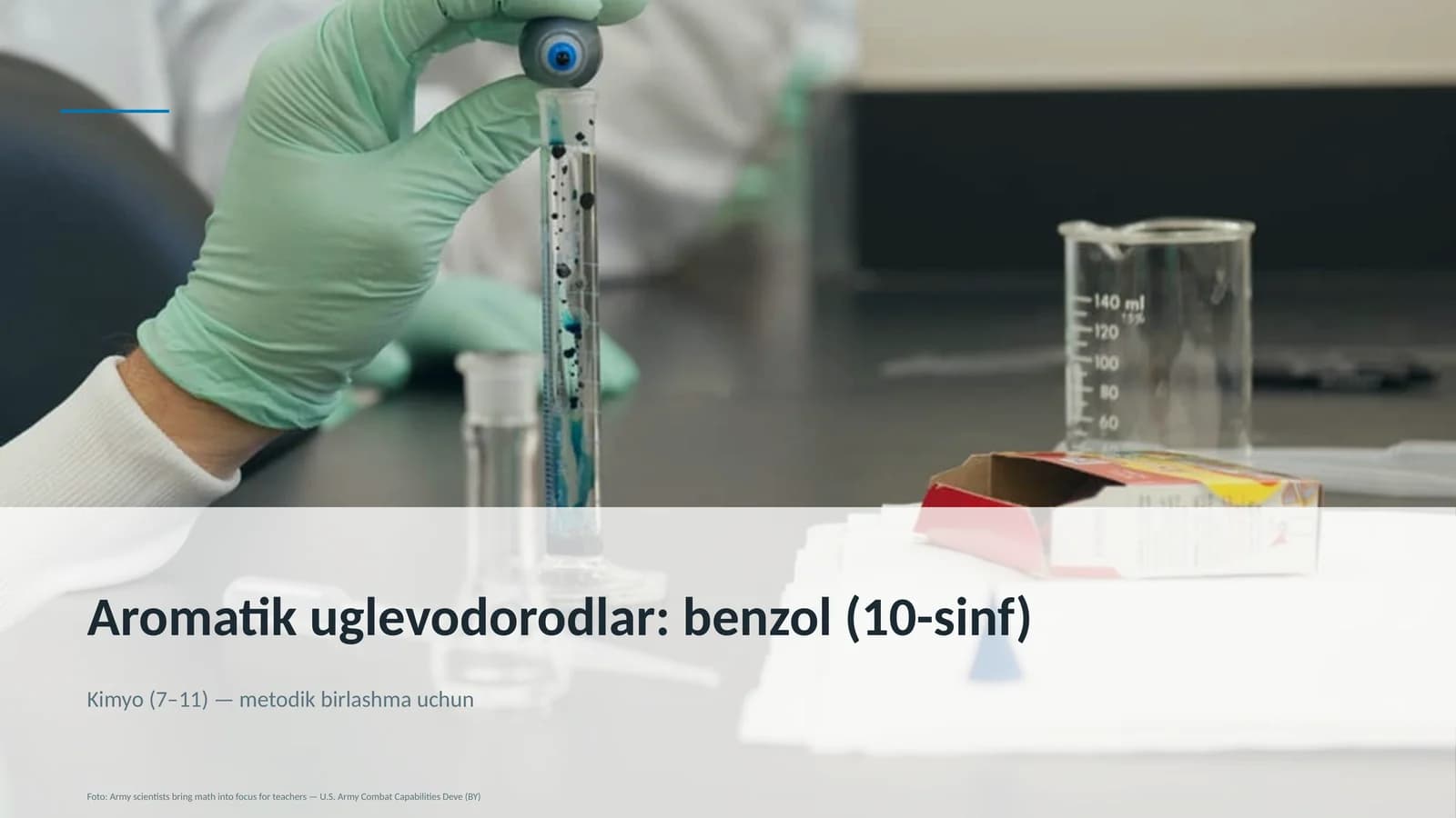 Aromatik uglevodorodlar: benzol (10-sinf)