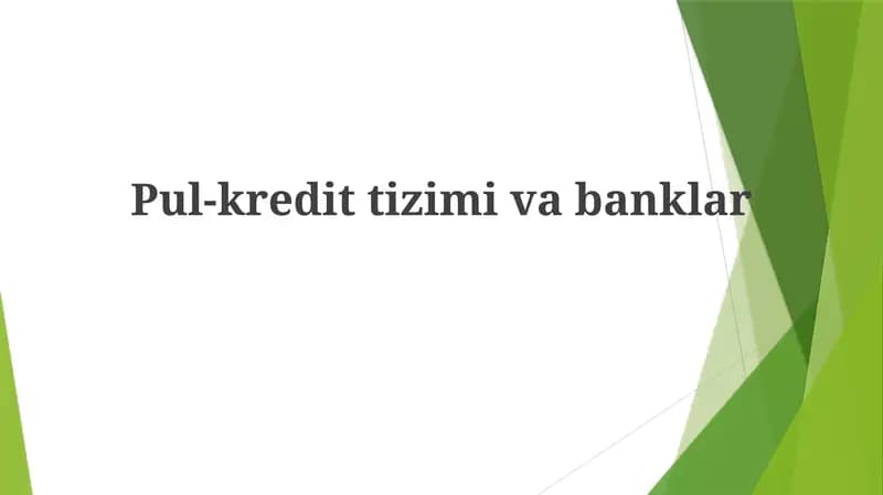 Pul-kredittizimivabanklar