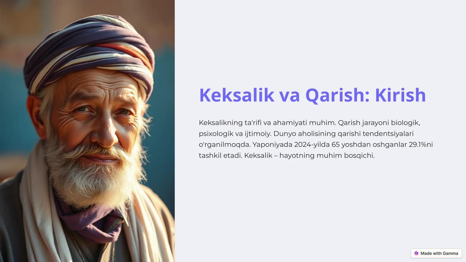 Keksalik va Qarish