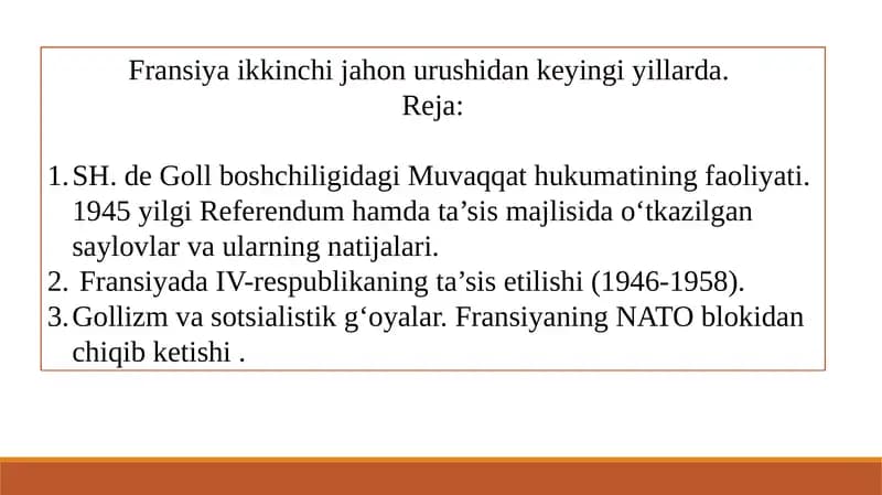 Muvaqqat hukumatning faoliyati