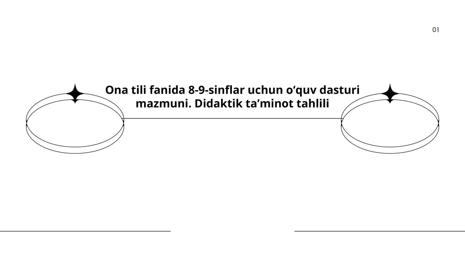 Ona tili fanida 8-9-sinflar uchun oʻquv dasturi mazmuni. Didaktik taʼminot tahlili