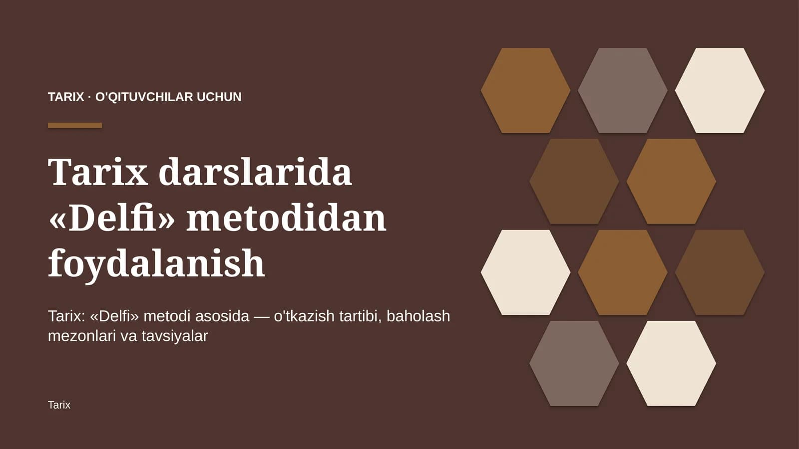 tarix darslarida delfi metodidan foydalanish 4536