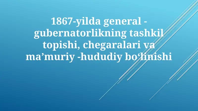 Turkiston general-gubernatorligi