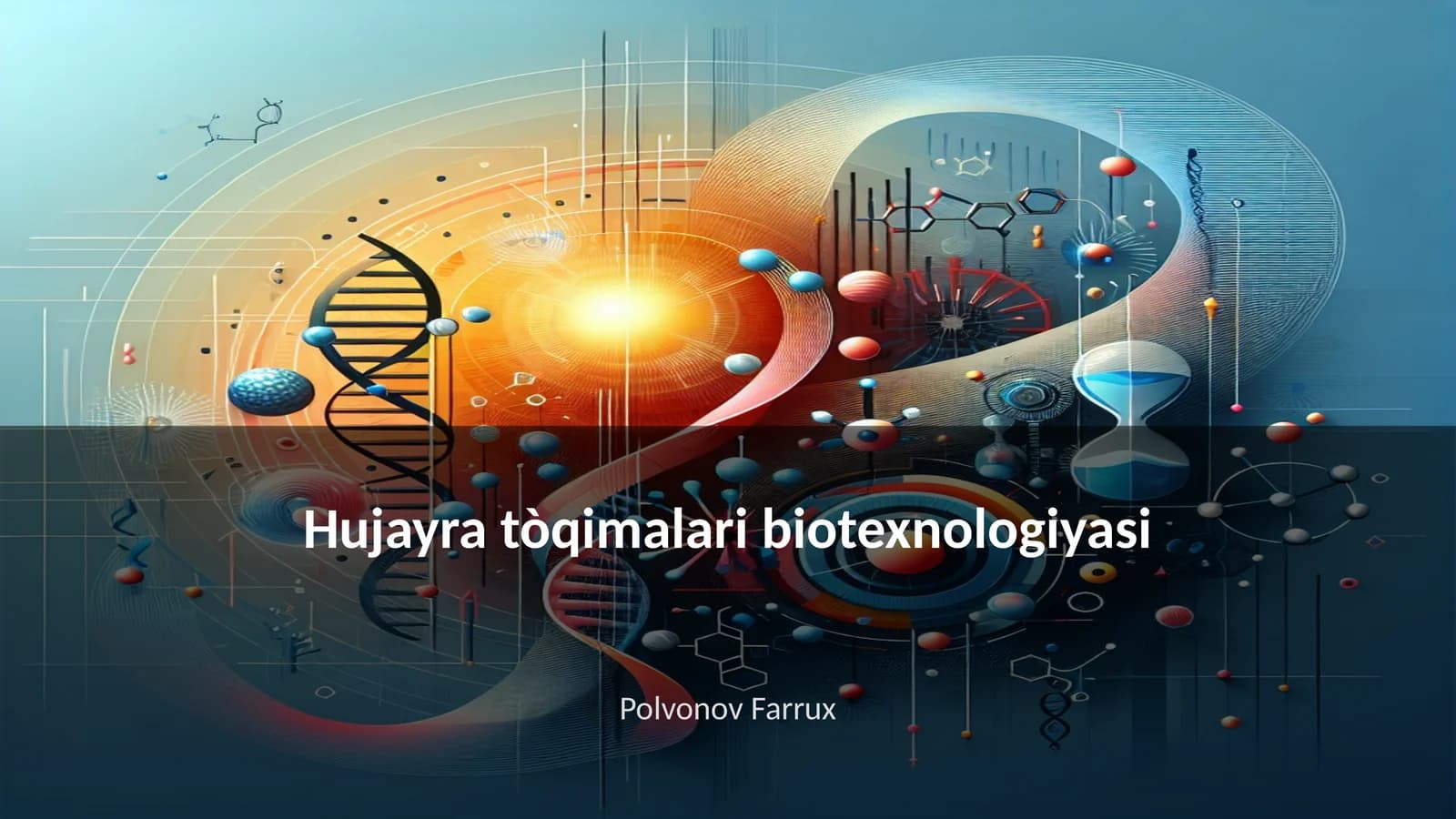 Hujayra tòqimalari biotexnologiyasi