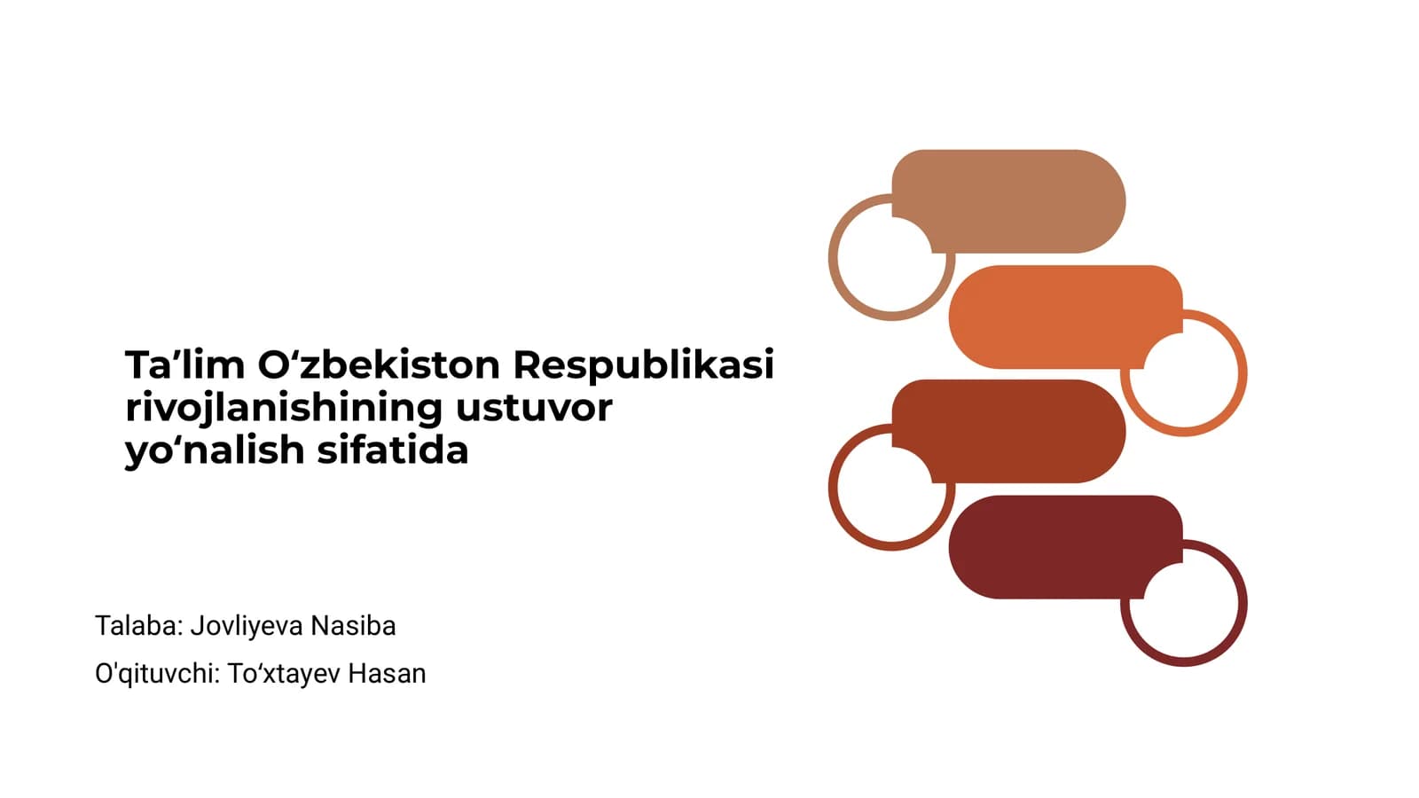 Ta'limning rivojlanishdagi roli
