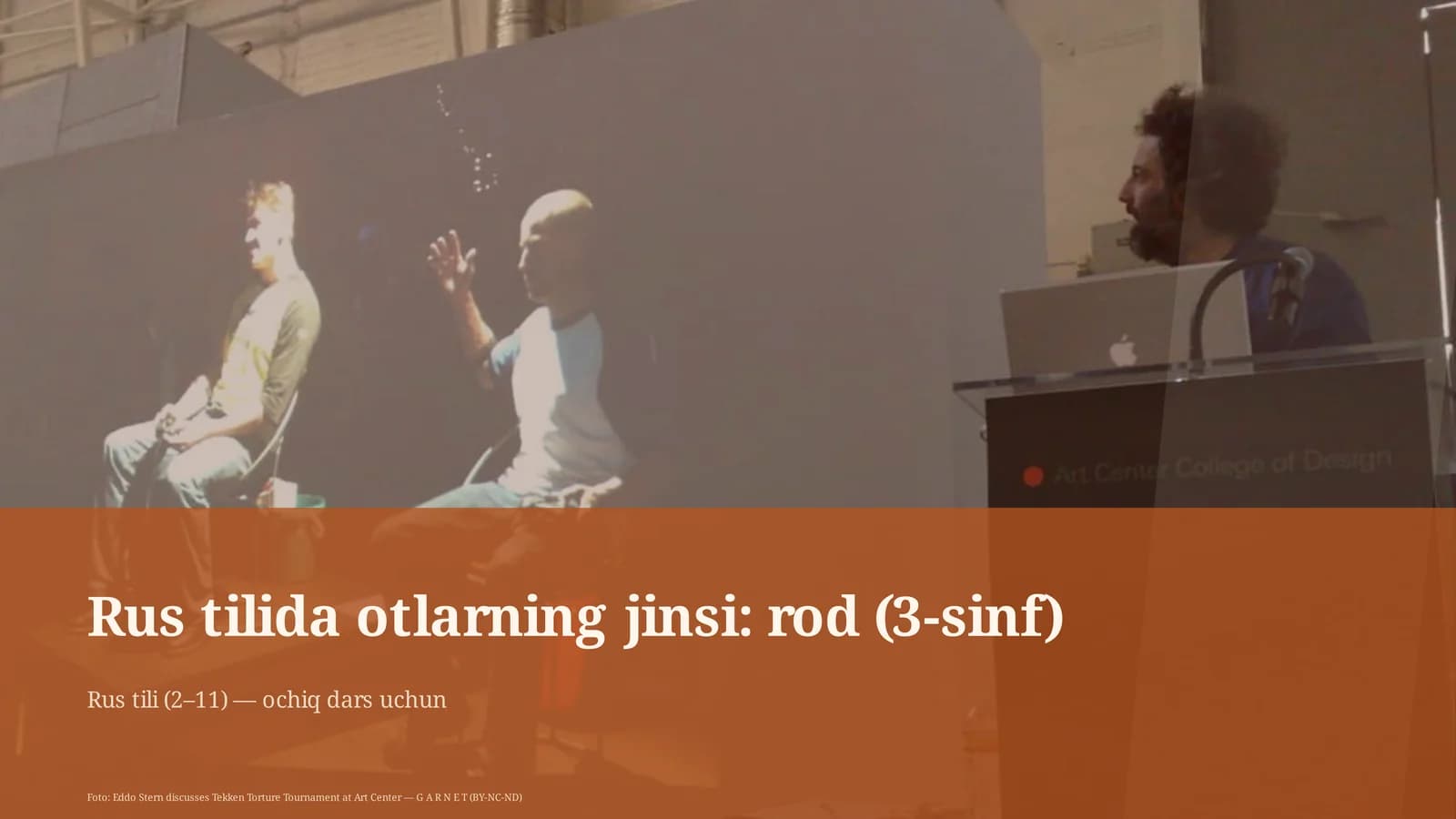 Rus tilida otlarning jinsi: rod (3-sinf)