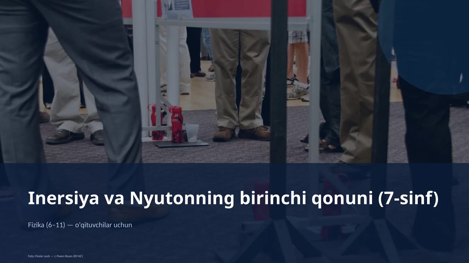 Inersiya va Nyutonning birinchi qonuni (7-sinf)