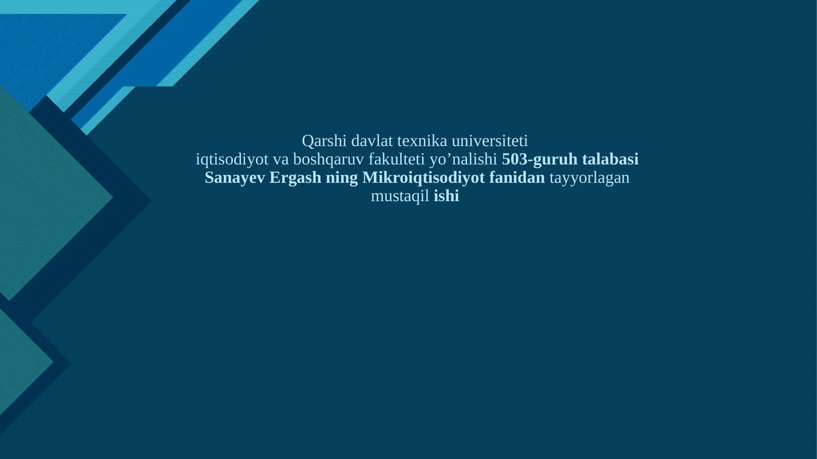 Agrar siyosat, oziq-ovqat ta’minoti va xavfsizligi muammolari