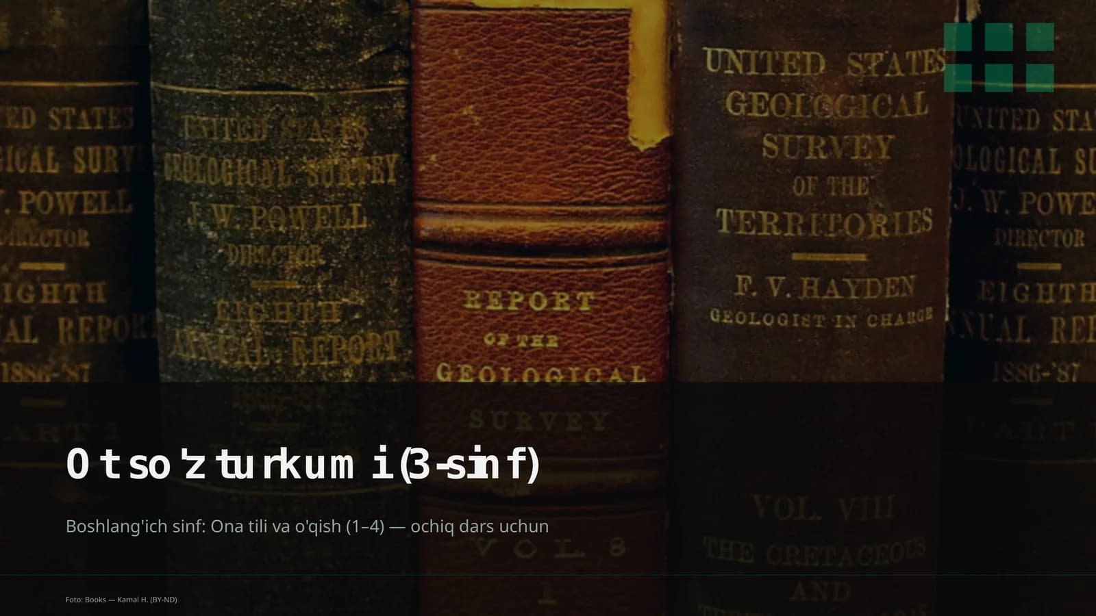 Ot so'z turkumi (3-sinf)