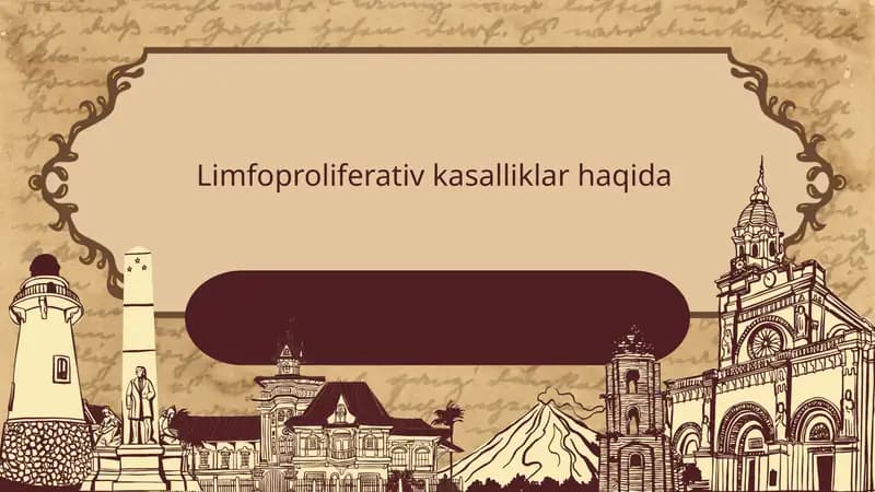 Limfoproliferativ kasalliklar