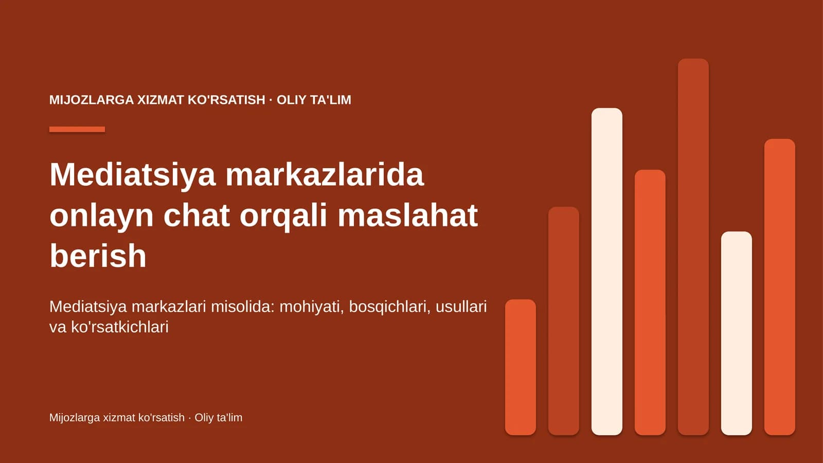 mediatsiya markazlarida onlayn chat orqali maslahat berish 4772