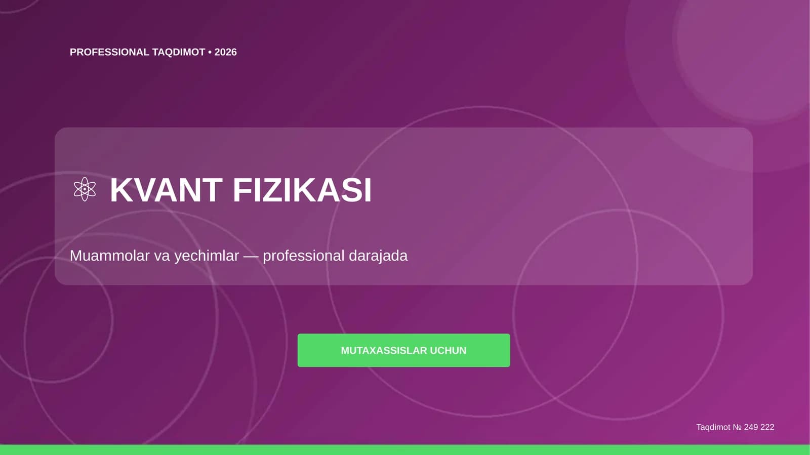 KVANT FIZIKASI