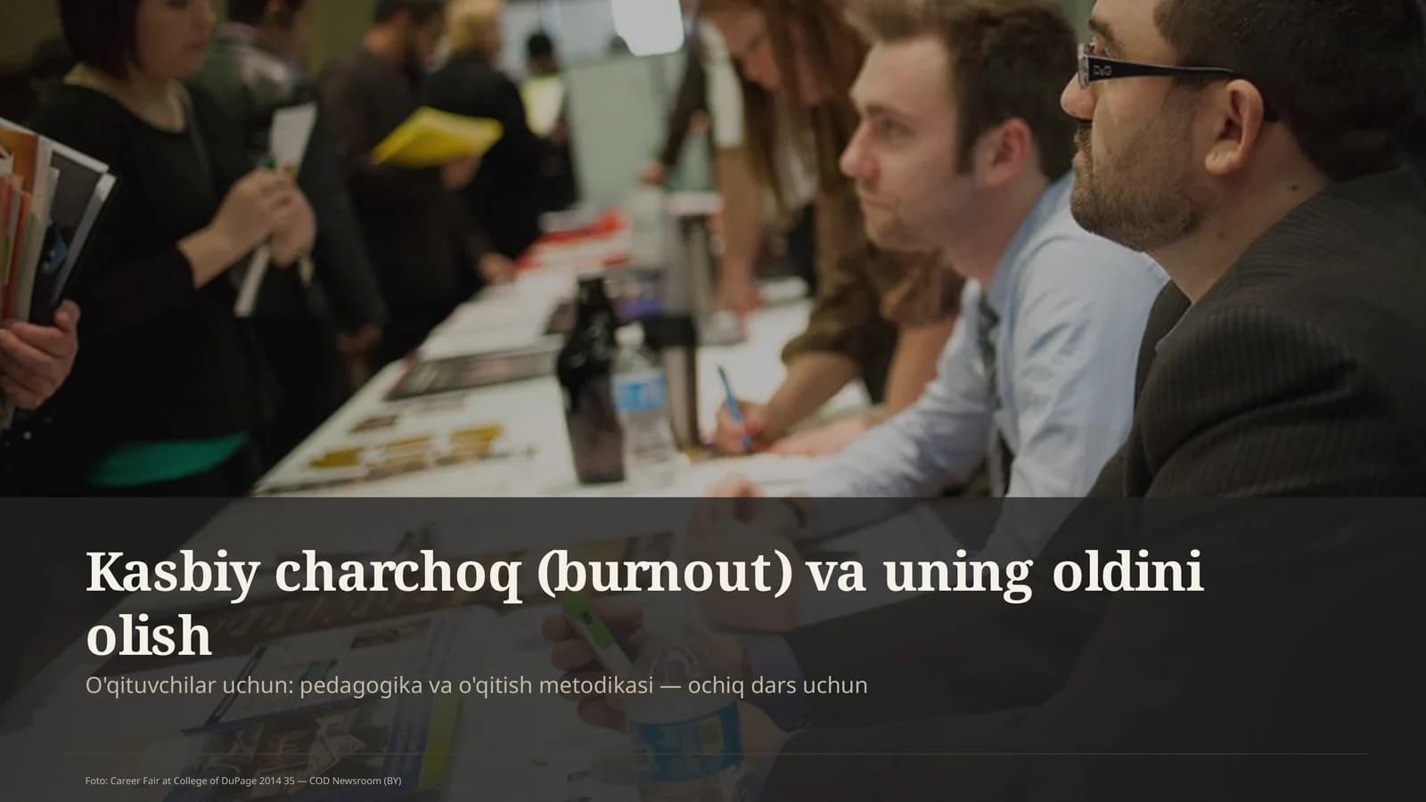 O'qituvchilar uchun: pedagogika va o'qitish metodikasi
